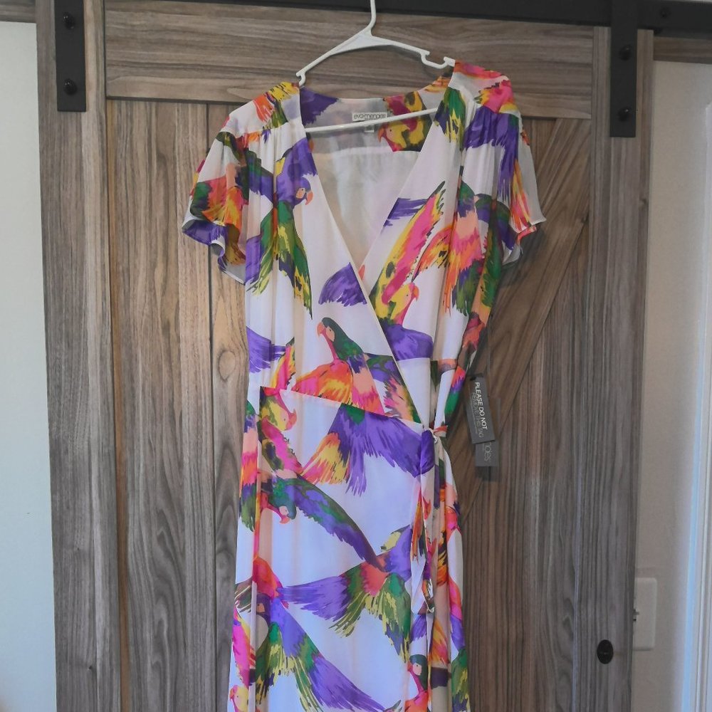 NWT Maxi Wrap Dress